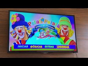 Abrindo o DVD Patati Patatá Volta ao mundo