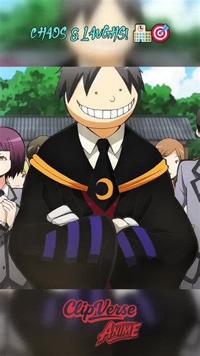 Experience the mayhem and hilarity of an unconventional classroom setting as students and a peculiar teacher engage in a chaotic event! Who will have the last laugh? 🤔 - Assassination Classroom - 1x8 #anime #AnimeChaos #FunnyClassroom #AssassinationClassroomChallenge