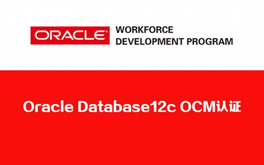 Oracle Database 12c OCM认证培训