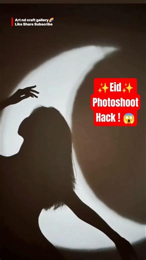 🌙Eid Photo Shoot Hacks!😱Easy Crafty Idea✨️#shorts #diy #shortsfeed #eid #trending #photography #fyp