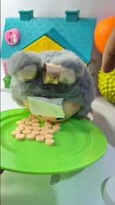 Asmr Satisfying Unboxing Labubu Eat Vitamin #asmr #toys #satisfying #labubu