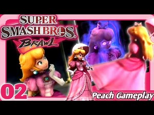 ❤️Smash bros Brawl Story mode princess Peach gameplay #2❤️