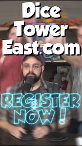 Zee tried to keep it calm… but Mike and Camilla had other plans. 😂 Registration for #DiceTowerEast 2026 is OPEN — don't miss out on early bird pricing! DiceTowerEast.com | The Dice Tower