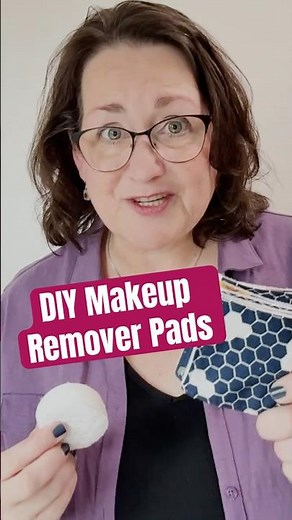 DIY Eye Makeup Remover Pads - Fabric Scrap Project