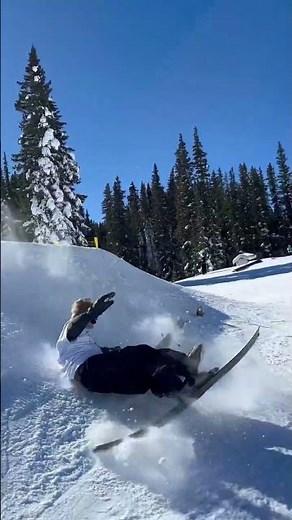 Epic Ski Tricks and Jumps on a Sunny Winter Day