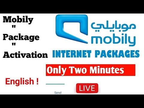 How to Activate Mobily Internet Package
