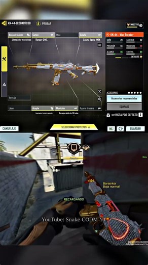 MJ丨KN44 - War Breaker #cod #codm #SnakeCODMYT