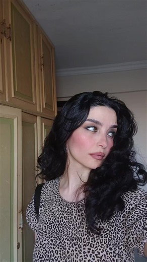 ‏i am too much busy 😅 #haifa #leopard #styling #smokeyeyes #egypt