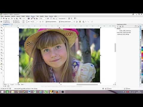 Anleitung zur Vektorisierung und Rasterung von Bildern mit CorelDraw