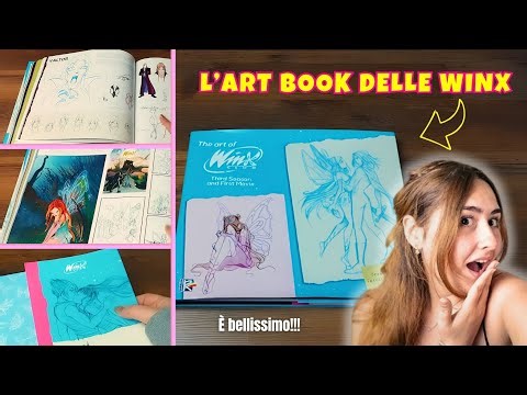 Official WINX ARTBOOK | Tour of all the unpublished illustrations 😍😍