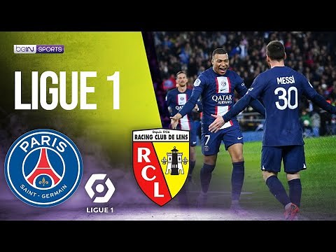 PSG vs Lens | LIGUE 1 HIGHLIGHTS | 04/15/2023 | beIN SPORTS USA