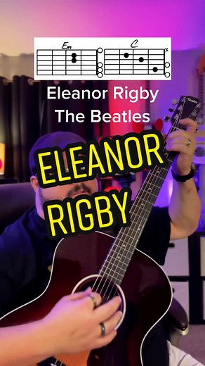 Learn to Play Eleanor Rigby by The Beatles on Guitar