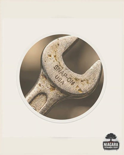 Mechanic Wrench Skull Sticker Waterproof Vinyl Decal Garage