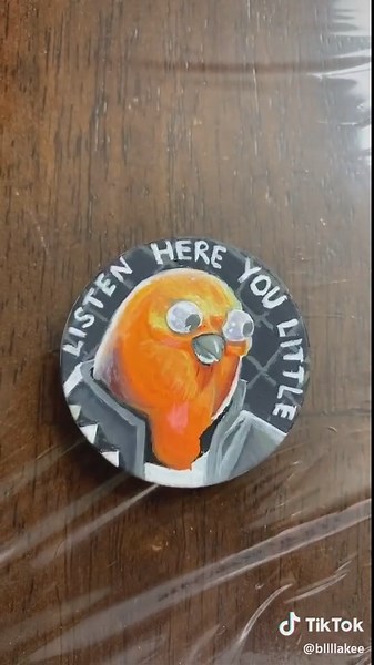 Day 18 of painting memes on popsockets...🐤 #art #fyp #foryoupage #listenhere #listenhereyoulittleshits #meme