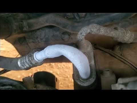 Ac suction line freezese cause and solution