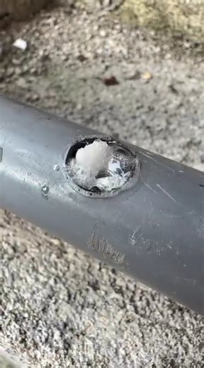 PVC pipe patching tutorial #shorts