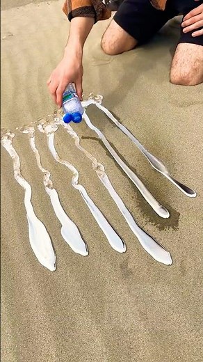 Watch What Happens When You Pour Silver on Sand!