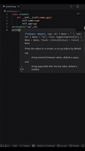 103. Python Constructor (init) Explained | Initialize Objects Easily ‪@learnwithmejay‬