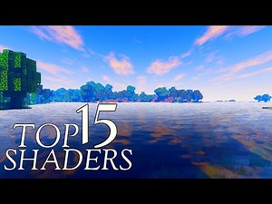 TOP 15 SHADERS MCPE 1.19, 1.18 BEDROCK