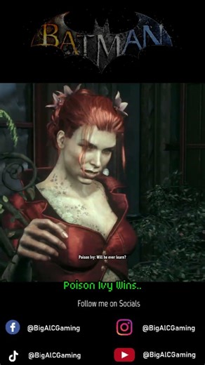 Batman and Ivy.. #batman #gaming #arkhamknight #poison #xbox #vs
