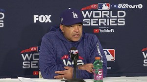 4.4K views · 91 reactions | Los Angeles Dodgers manager Dave Roberts talks about Hyun-Jin Ryu's outing, the 5th inning, being down 2-0 in the series and more. | Spectrum SportsNet LA | Facebook