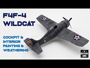 F4F-4 WILDCAT: Cockpit & Interior painting & weathering