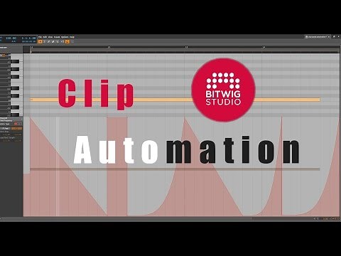 Bitwig Quick Tips: Clip Automation (automation follows with clips are moved)