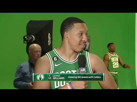 Grant Williams Full Interview | Celtics Media Day 2022