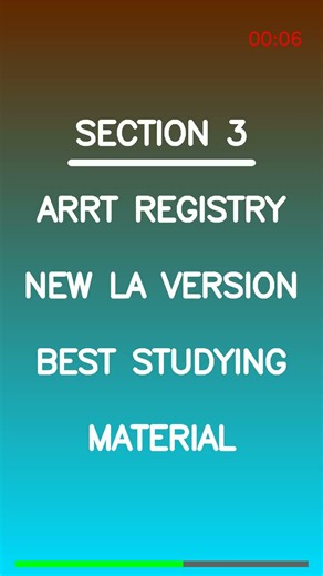 Arrt Registry New La Version Best Studying Material Latest