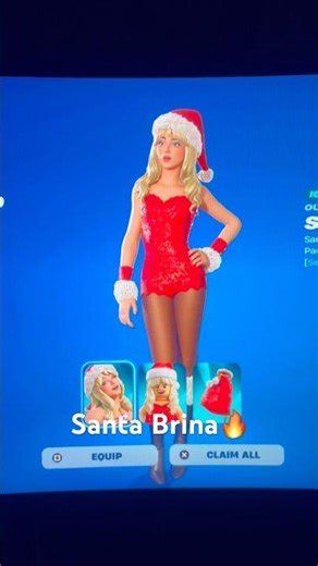 How to get Santa Brina Skin in Fortnite🔥 #fortnite #foryou #viral