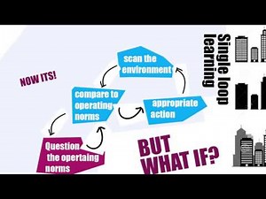 double and single loop learning "organizational communication"
