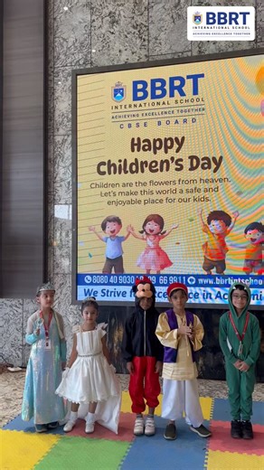 BBRT International School on Instagram: "✨🎉 Children’s Day at BBRT International School was nothing short of magical! ✨💫 Our Primary students lit up the stage with a dazzling Disney-themed fancy dress ramp walk — from princesses and superheroes to classic animated favourites, the campus felt like a real-life Disney parade! 🏰🌟 With confidence, creativity, and endless charm, our little stars walked the ramp and made the day unforgettable. Their smiles were the true fairytale of the celebration