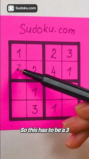 Watch This Video to Learn How to Play Sudoku!