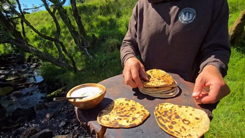ASMR Tacos Cooked Over Open Flame