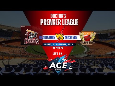 Match 3: Gladiators Vs Masters | Doctor's Premier League - Season 6