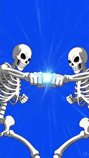 skeleton fight anime type