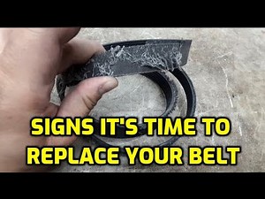 SIGNS IT'S TIME TO REPLACE YOUR SERPENTINE BELT
