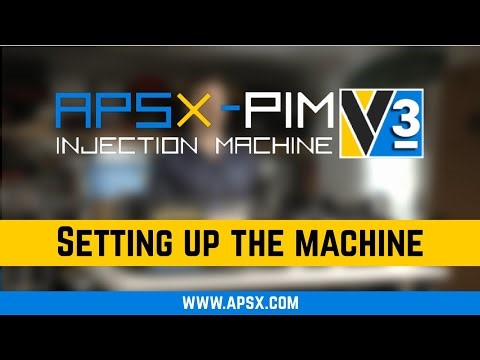 APSX-PIM V3 Setting Up the Machine