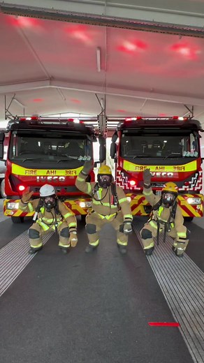 Firefighter Dance-Off Compilation | South Heat 🔥🚒