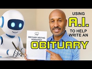 How to Write a Meaningful Obituary Using AI (Free Worksheet Included)