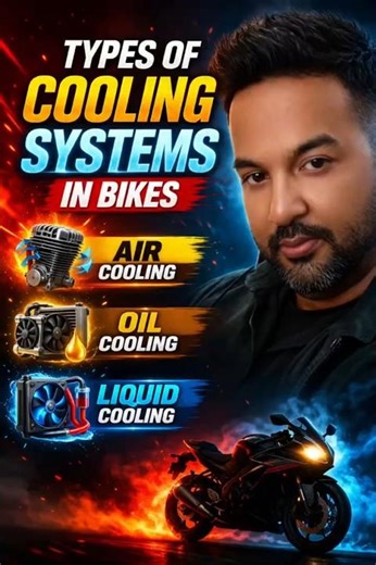 Air vs Oil vs Liquid Cooling in Bikes 🔥 Which One is BEST? | Must Know Before Buying! #shorts