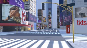 Times Square - 3D model by mjobin