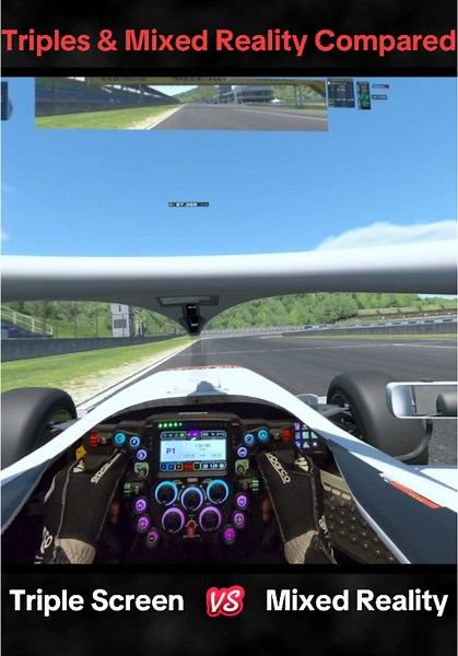 Triple Screens vs Mixed Reality – Which Feels More Real?