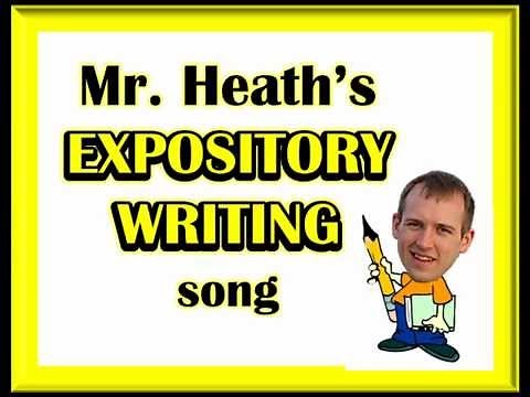 EXPOSITORY WRITING SONG (How to write a 5 paragraph essay) by Heath