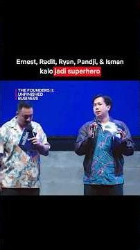 Penjelasan Plenger Tentang Kekuatan Raditya Dika dkk | The Founder5 II: Unfinished Business