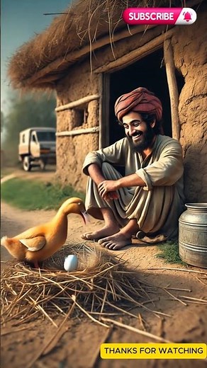 🐥 The Duck and the Poor Farmer | Motivational Story 🪙🌾