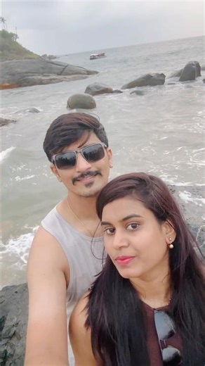 Honeymoon in goa 😂😝🫠 Candle light dinner