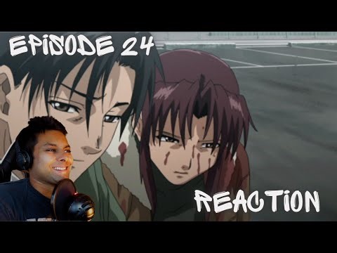 FINALE! REVY VS GINJI | Black Lagoon Episode 24 | REACTION