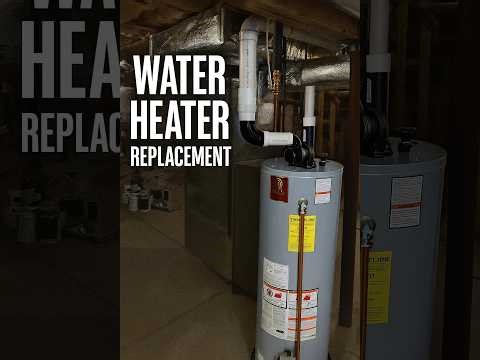 Replacing a Power Vent Water Heater System 1738 Vent Upgrade + WAGS Safety Valve
