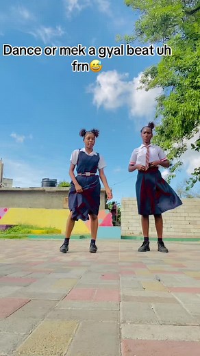 Jamaican Students Perform Synchronized Dance Routine